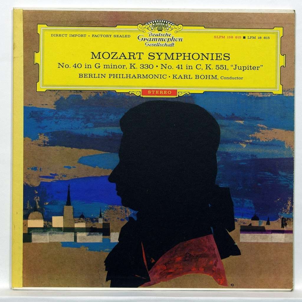 Mozart : Symphonies No.40 & 41 By Karl Bohm, LP With Elyseeclassic ...