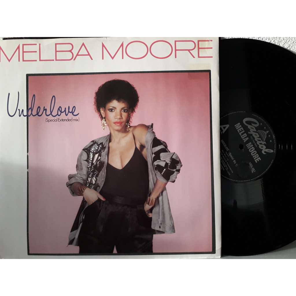 Underlove / don't go away de Melba Moore, Maxi 45T chez fiphi Ref