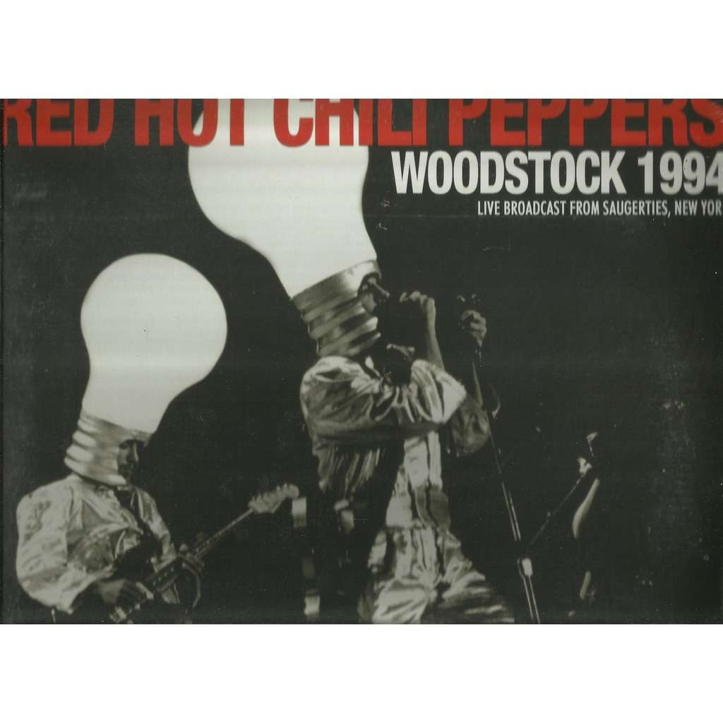 Woodstock 1994 de Red Hot Chili Peppers, Doble 33 1/3 RPM Gatefold con