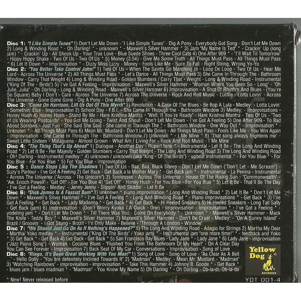  the beatles  -  the twickenham sessions boxet 8 cds 