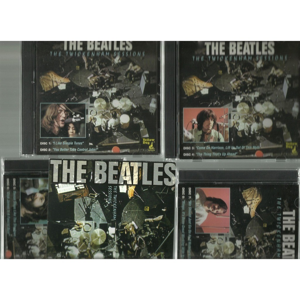  the beatles  -  the twickenham sessions boxet 8 cds 