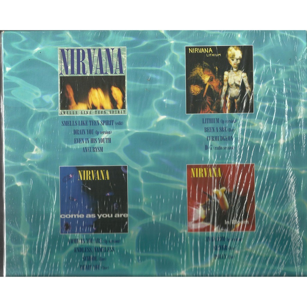  nirvana  -  the singles boxet 4 25cm 
