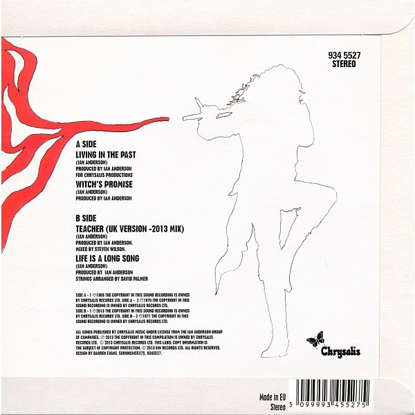  Jethro Tull  -  living in the past (7') ltd edit rsd 2013 -u.k 