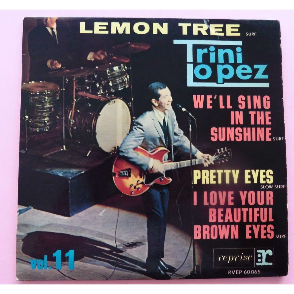 Lemon tree + 3 de Trini Lopez, EP chez leshauts78 Ref119502383