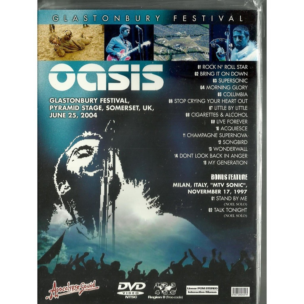  oasis  -  pyramid stage 2004 