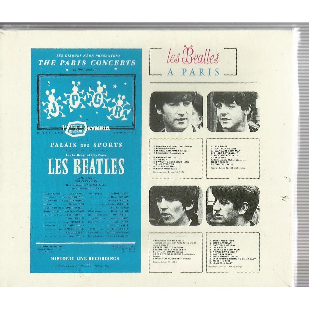  the beatles  -  a paris 