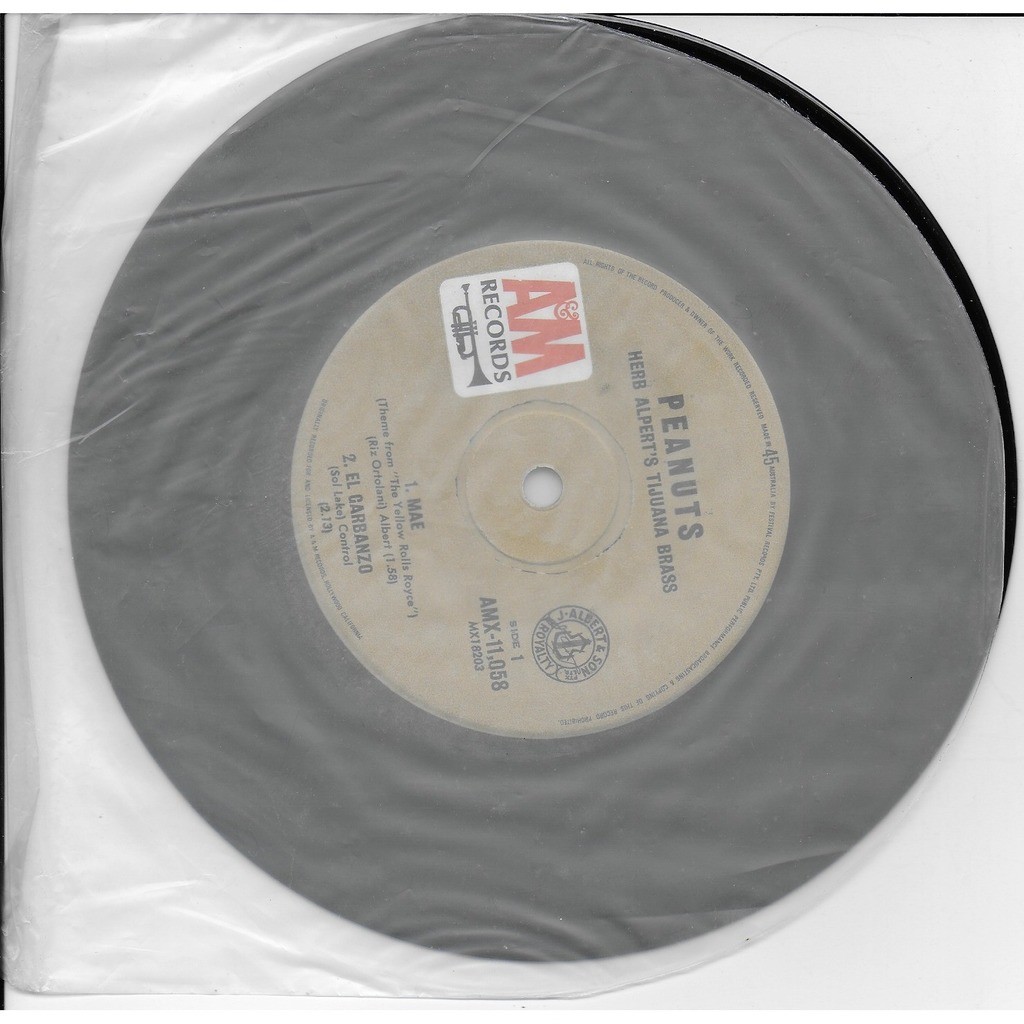 Peanuts angelito el garbanzo mae de Herb Alpert & The Tijuana Brass, EP