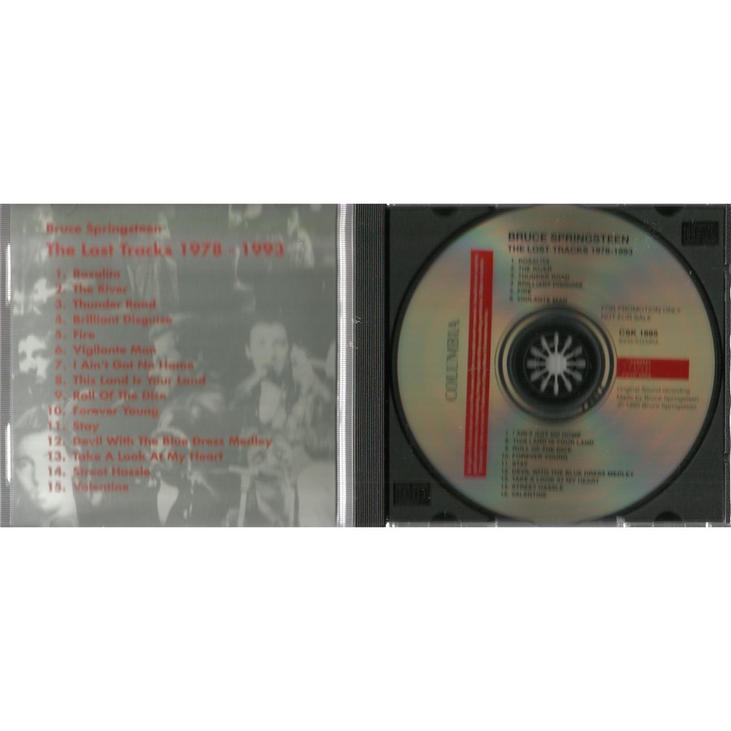  bruce springsteen  -  the lost tracks 1978-1993 