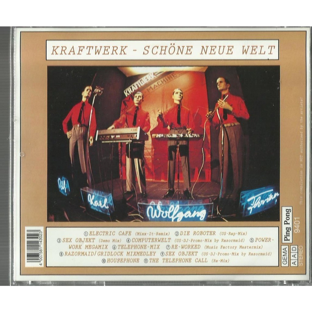  kraftwerk  -  schone neue welt 