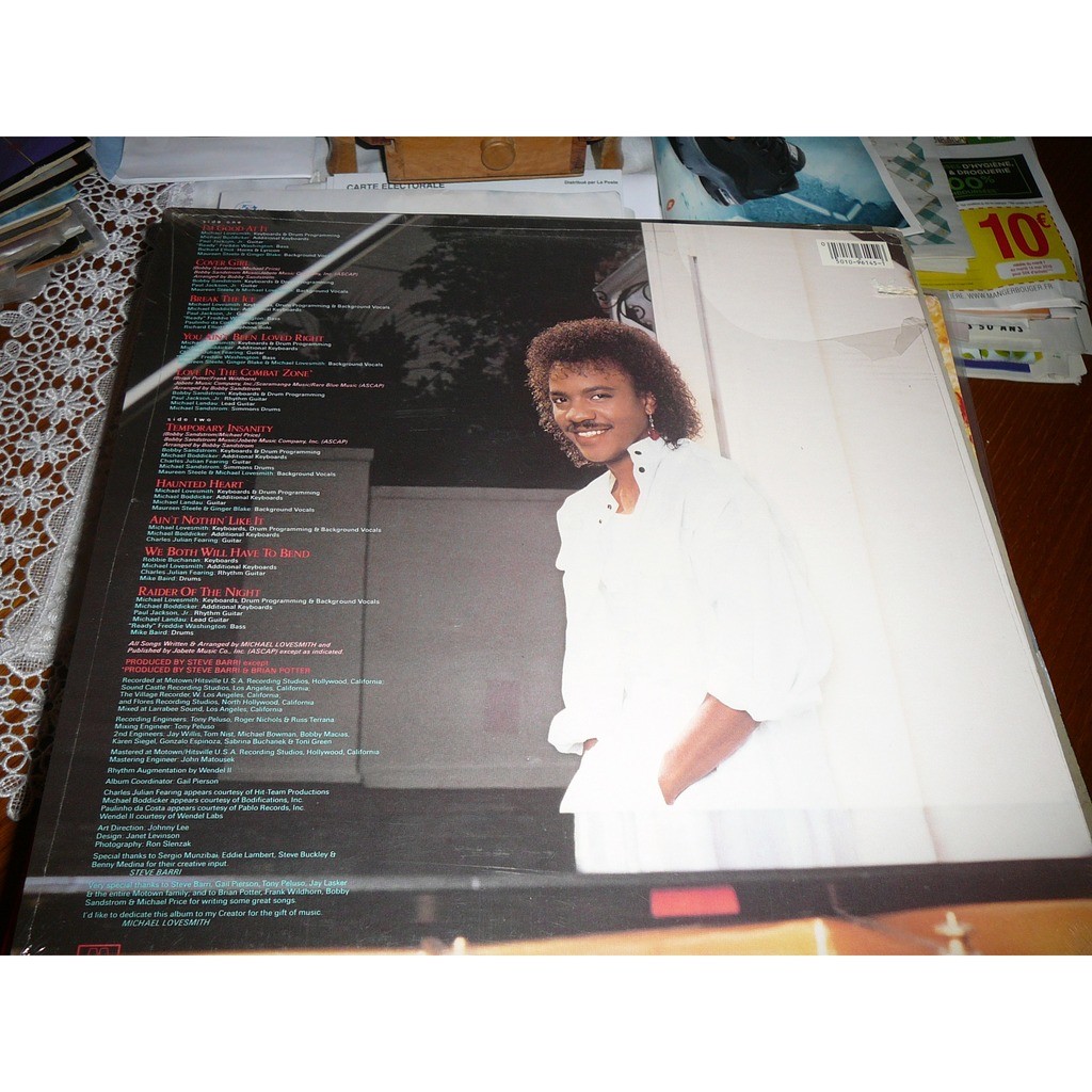 Rhymes of passion de Michael Lovesmith, 33T chez bruno30 Ref119532051