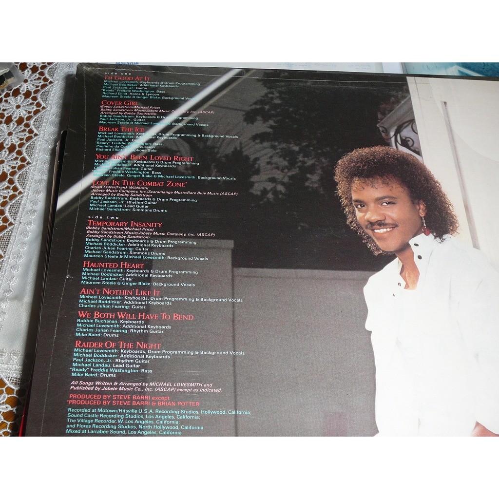 Rhymes of passion de Michael Lovesmith, 33T chez bruno30 Ref119532051