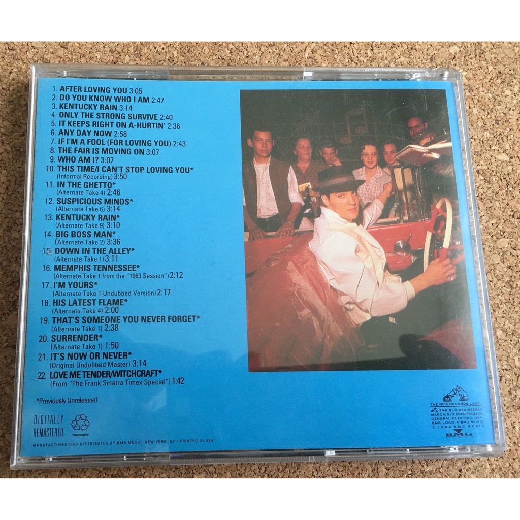 The essentials 60`s masters i by Elvis Presley, CD with non-metal - Ref ...