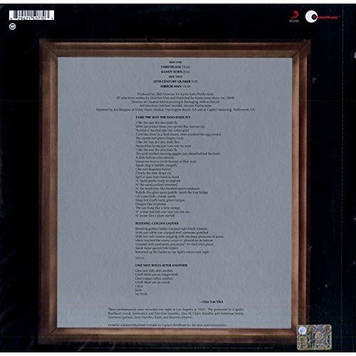  Captain Beefheart & His Magic Band  -  mirror man (lp) ltd edit gatefold die-cut cover & friday music -usa 
