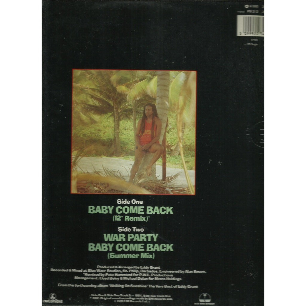  eddy grant  -  baby come back 