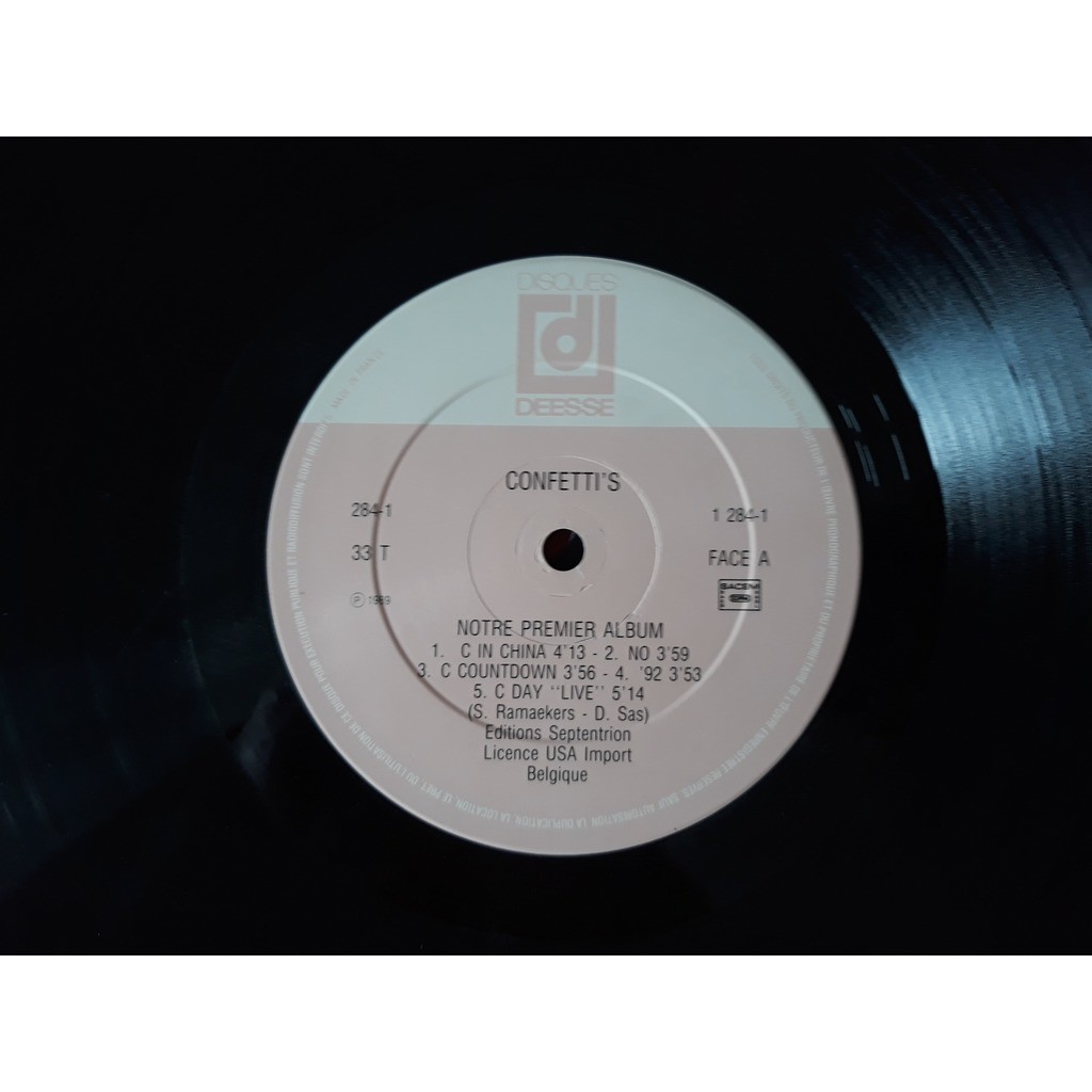 Confetti's notre premier album (lp, album) de Confetti'S Notre Premier Album (Lp, Album