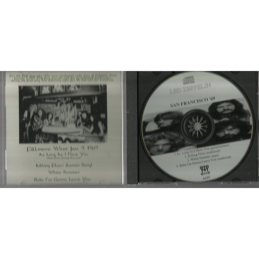  led zeppelin  -  san francisco 69 