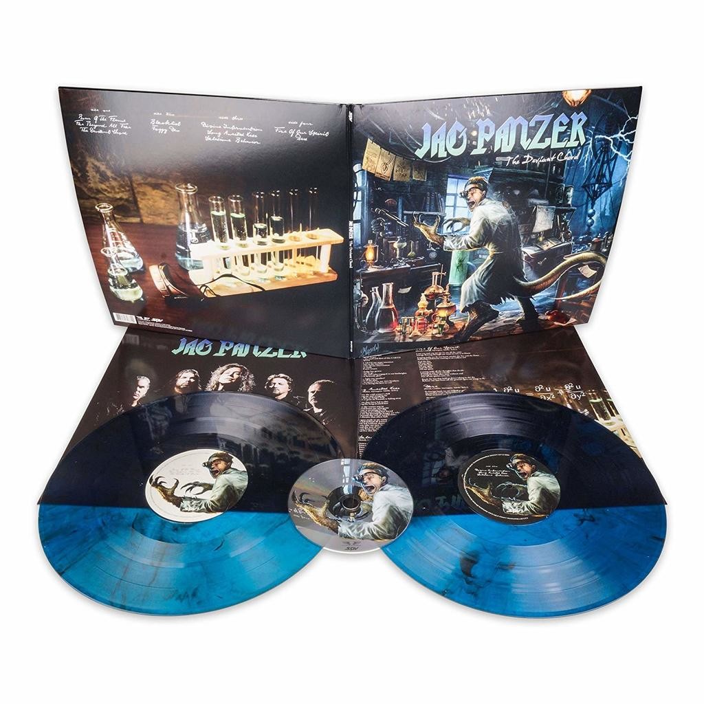  Jag Panzer  -  the deviant chord (2xlp+cd) ltd edit coloured vinyl -ger 