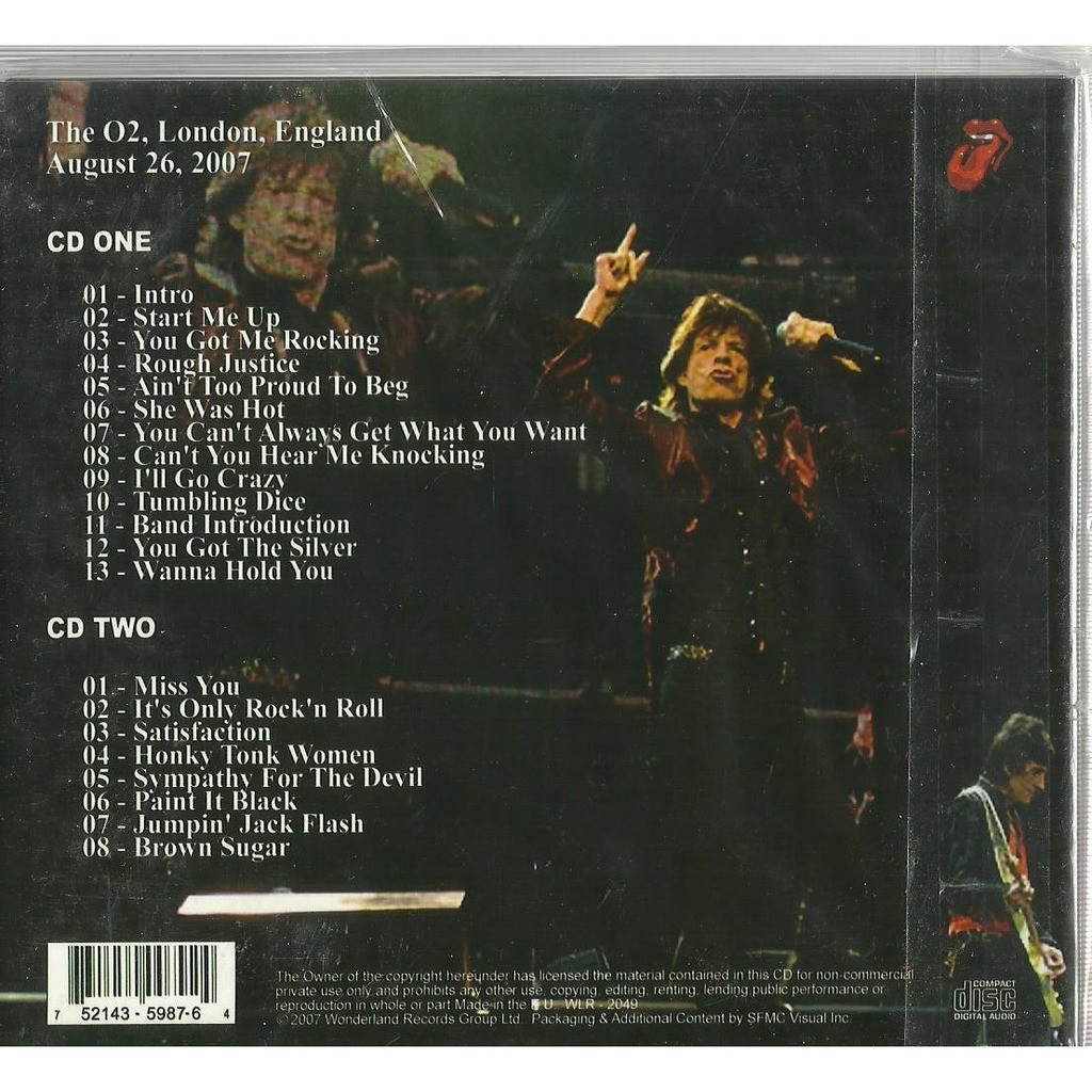  the rolling stones  -  a bigger bang in london 