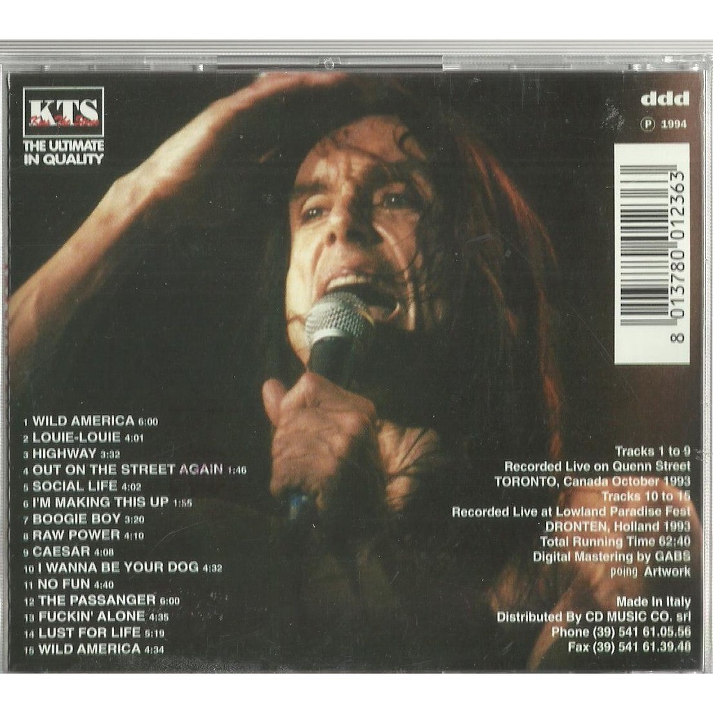  iggy pop  -  out on the streets again 