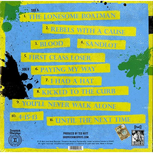  Dropkick Murphys  -  11 short stories of pain & glory 