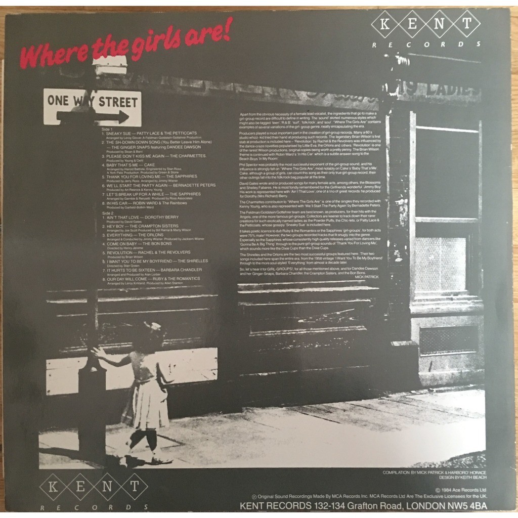  various - Where The Girls Are!  -  where the girls are! - kent 016 