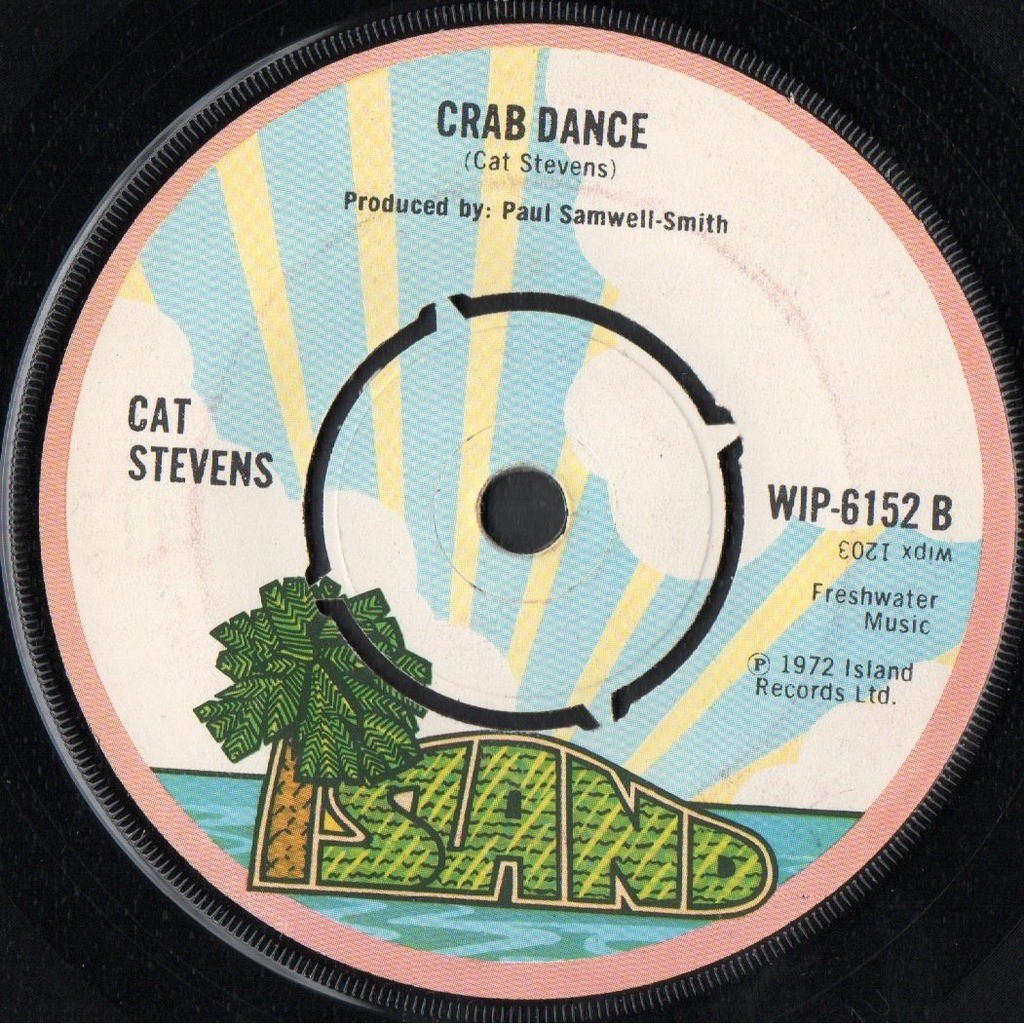 Can't keep it in crab dance by Cat Stevens, SP with golfdrouot73