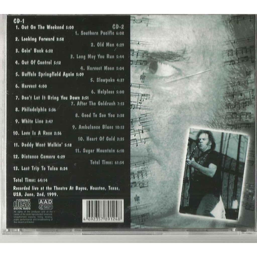  neil young  -  an evening with neil young solo 