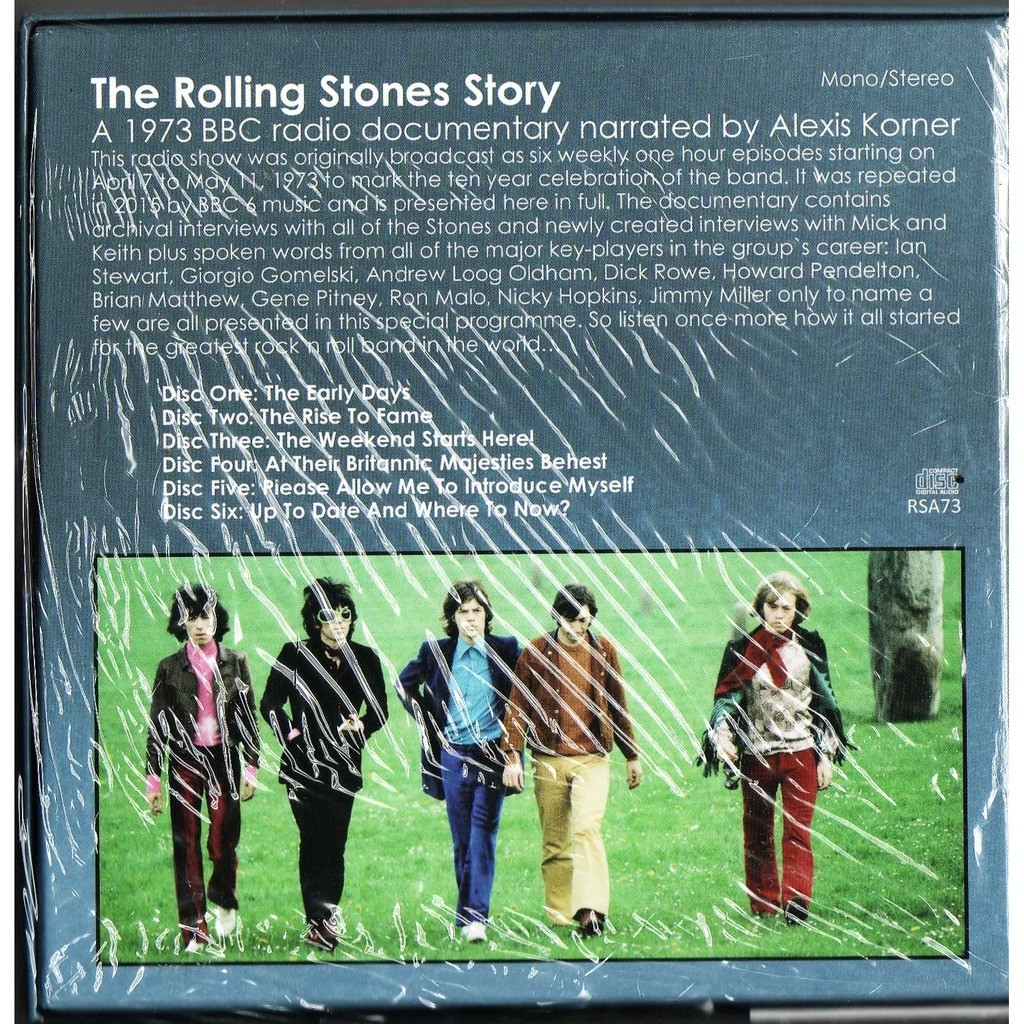 The rolling stones story (a 1973 bbc radio documentary narrated by alexis korner) (ltd 350