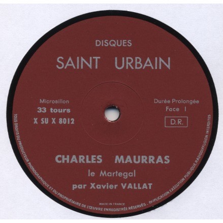 XAVIER VALLAT raconte Charles Maurras le Martegal (de Martigue) Charles Maurras et le Maréchal Pétain / + DEDICACE