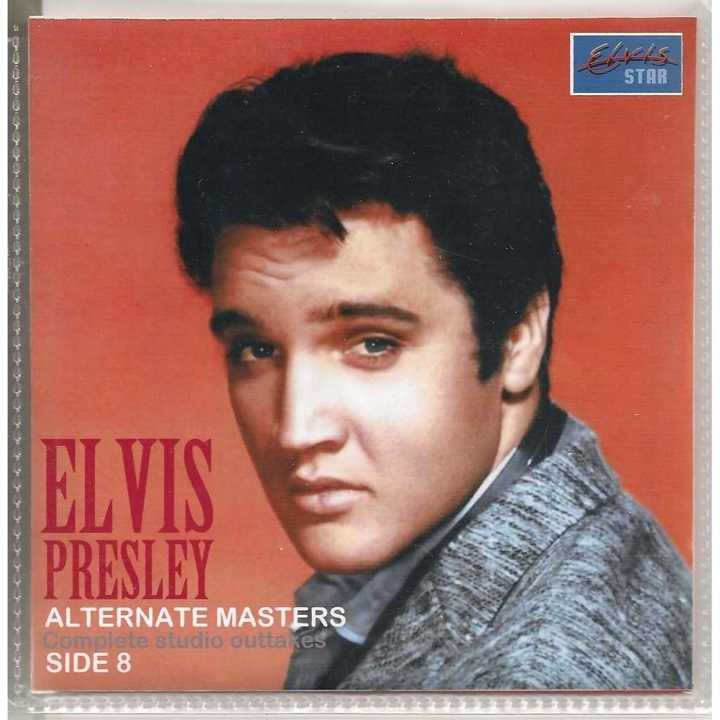 1 Cd Alternate Side Masters Vol8 Cd 29 Outtakes By Elvis Presley Cd