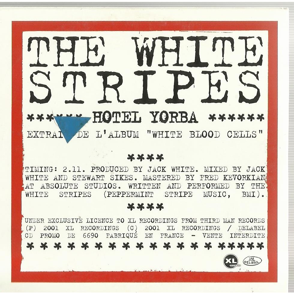  white stripes  -  hotel yorba 