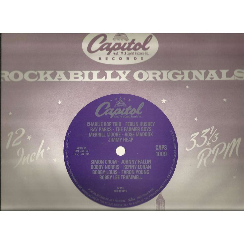  capitol rockabilly originals 