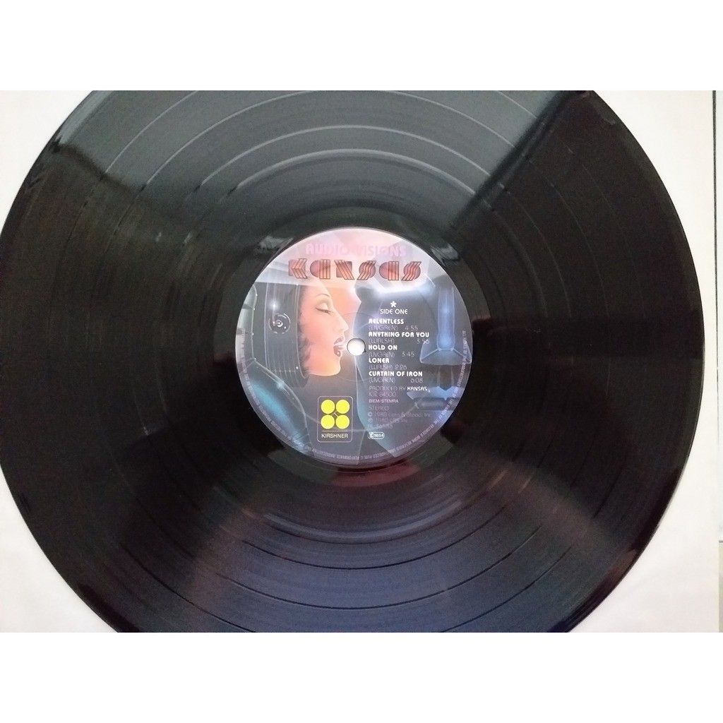 Audiovisions de Kansas, 33T chez 0711m Ref119645288