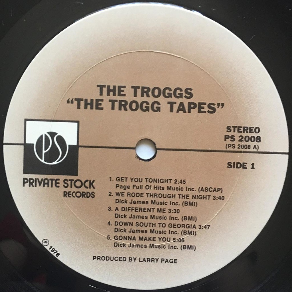  THE TROGGS  -  the trogg tapes 