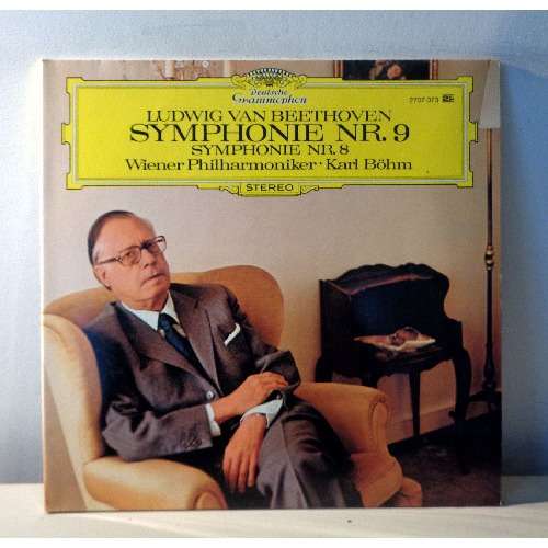 BEETHOVEN SYMPHONIE NO9 KARL BOHM LP2枚