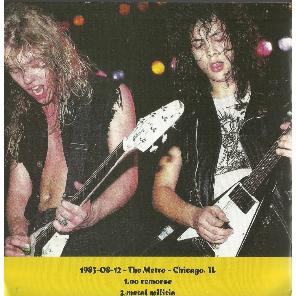  metallica  -  live 1983 the metro chicago 