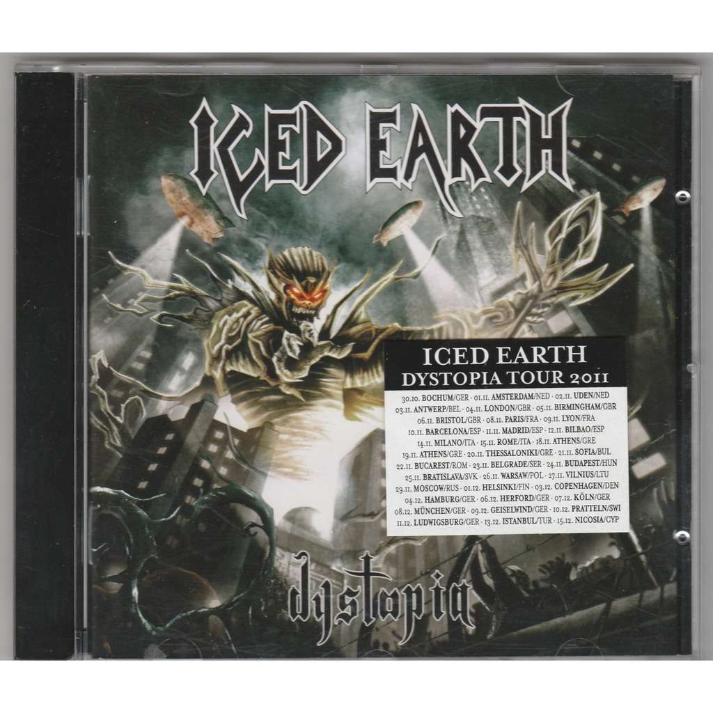 Dystopia by Iced Earth, CD with wizbonash Ref119663165