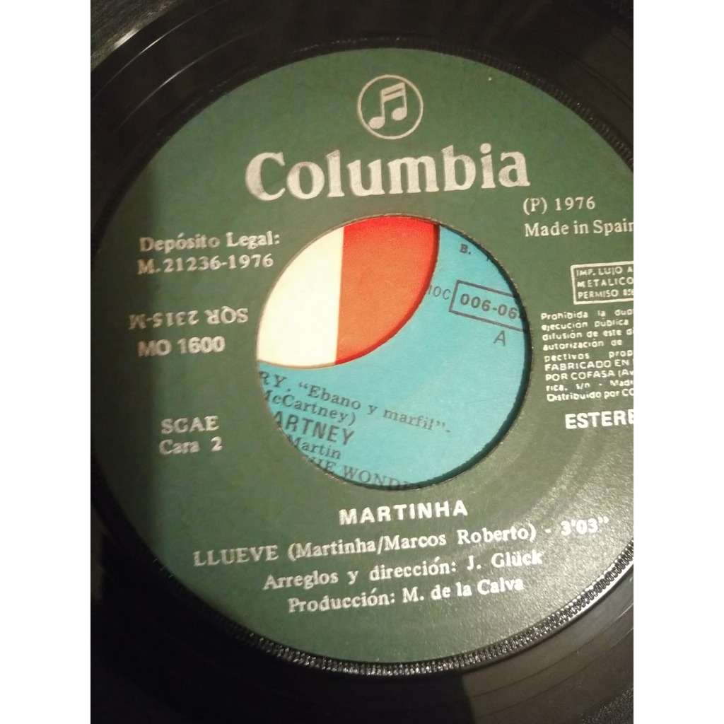 Martinha Amigos / Llueve