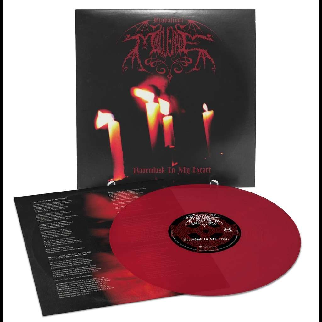 DIABOLICAL MASQUERADE ravendusk in my heart. red vinyl, LP 180-220 GR ...