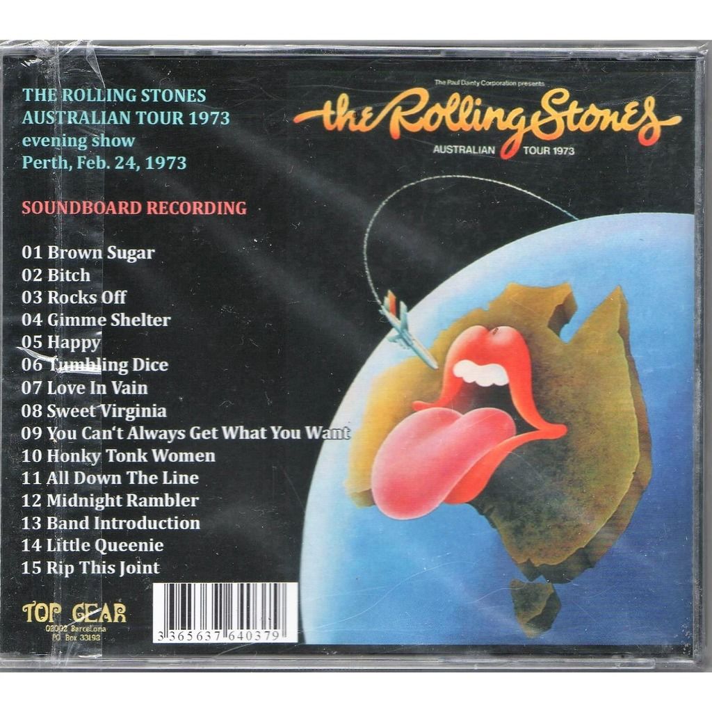 Australian tour 1973 (perth 24.02.1973 evening show) by Rolling Stones