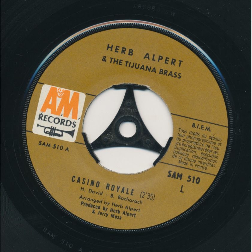 Casino royale ( james bond 007 ) by Herb Alpert & The Tijuana Brass