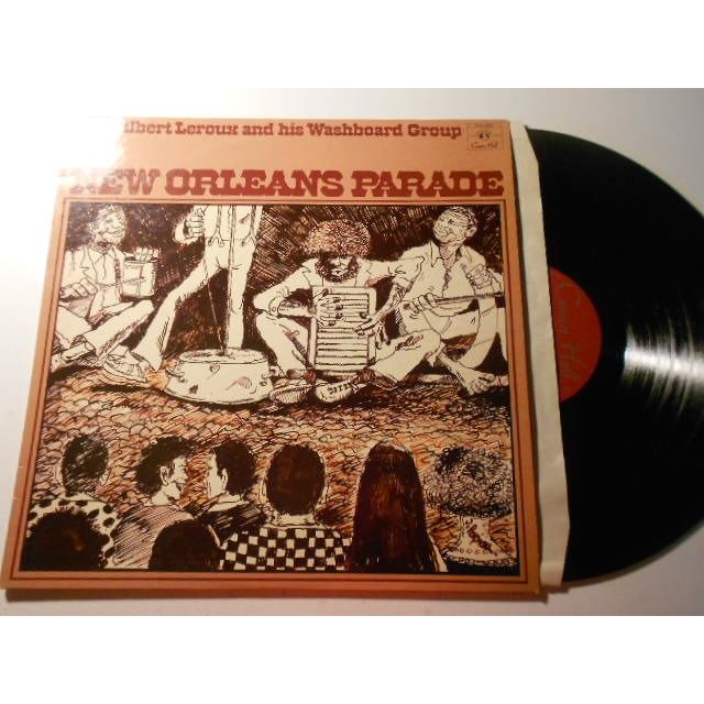 New orleans parade de Gilbert Leroux And His Washboard Group, 33T chez