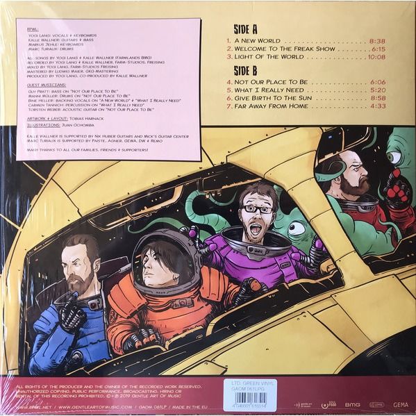  RPWL  -  tales from outer space (lp) ltd edit green vinyl -e.u 