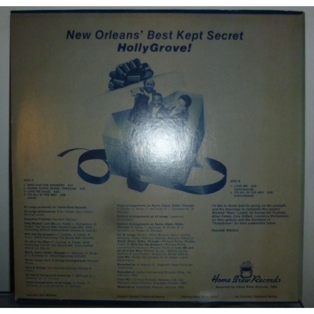 New orleans' best kept secret - Hollygrove - ( LP ) - セラー