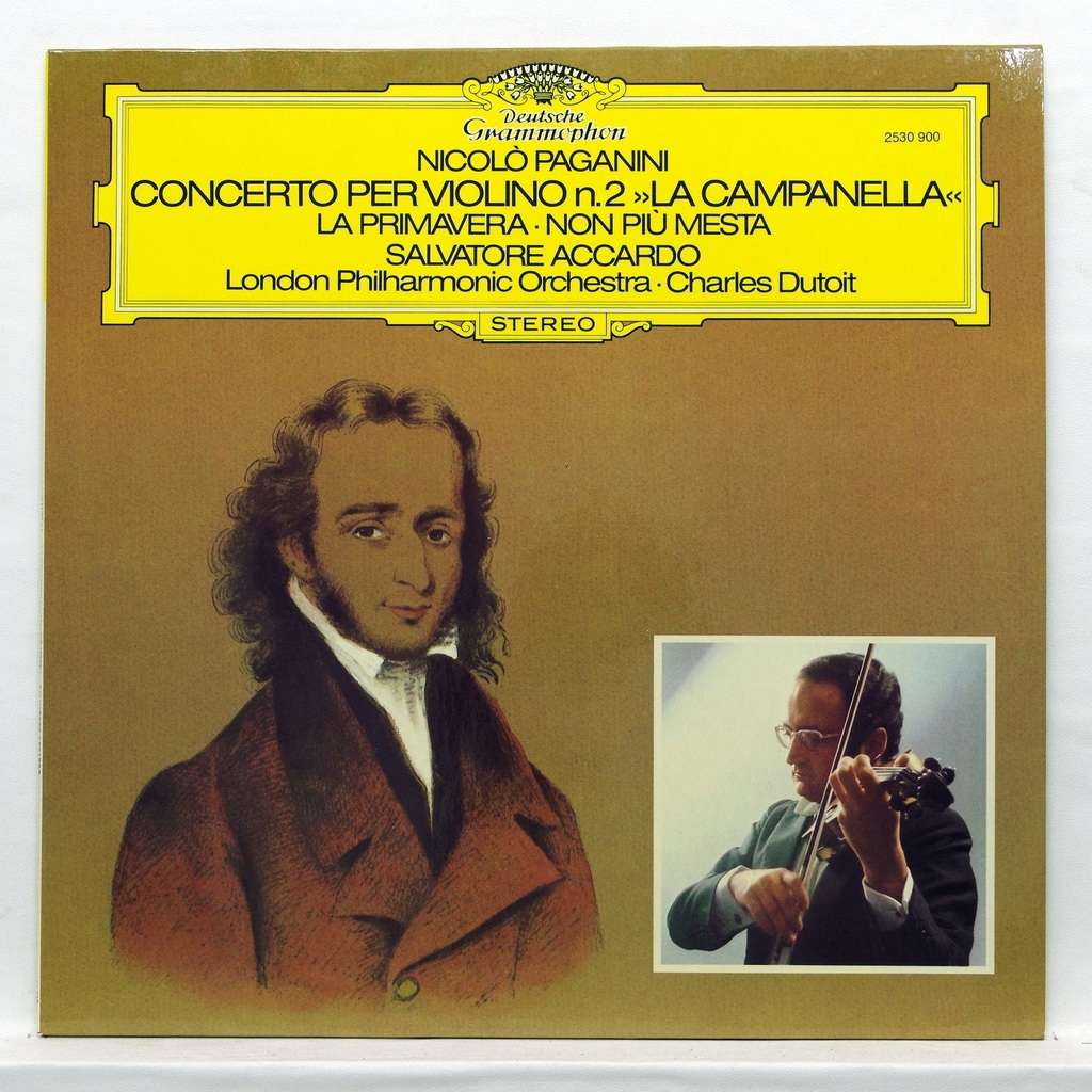 Paganini : concerto for violin & orchestra no.2 in b minor, op.7 / la ...