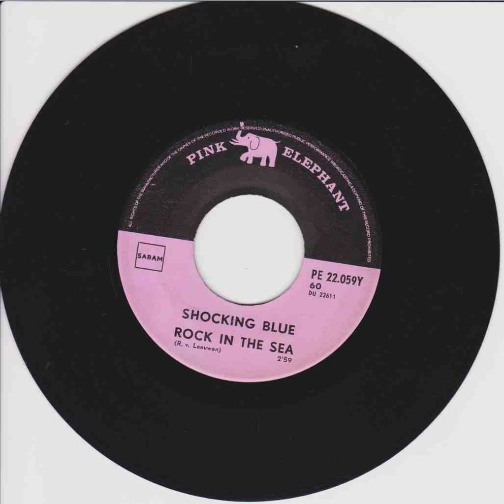 Rock in the sea / broken heart de Shocking Blue, SP chez gigi5055 Ref