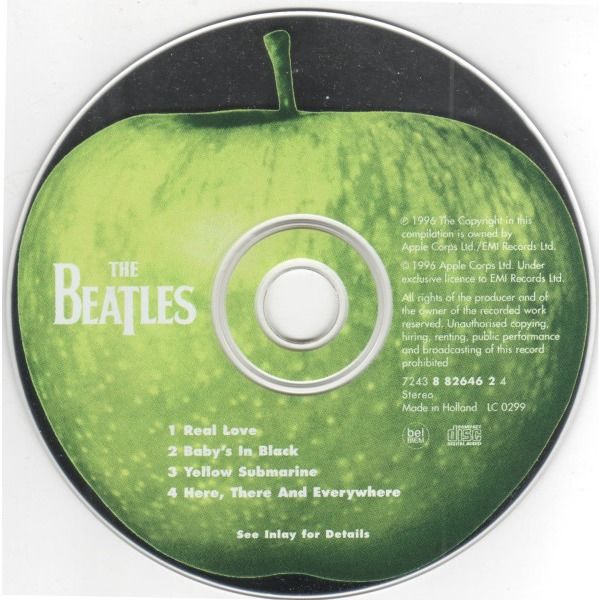 Real love/ baby's in black/ yellow submarine/ here there and everywhere -  Beatles - ( マキシ・シングル ) - 売り手： yvandimarco - Id:118262833
