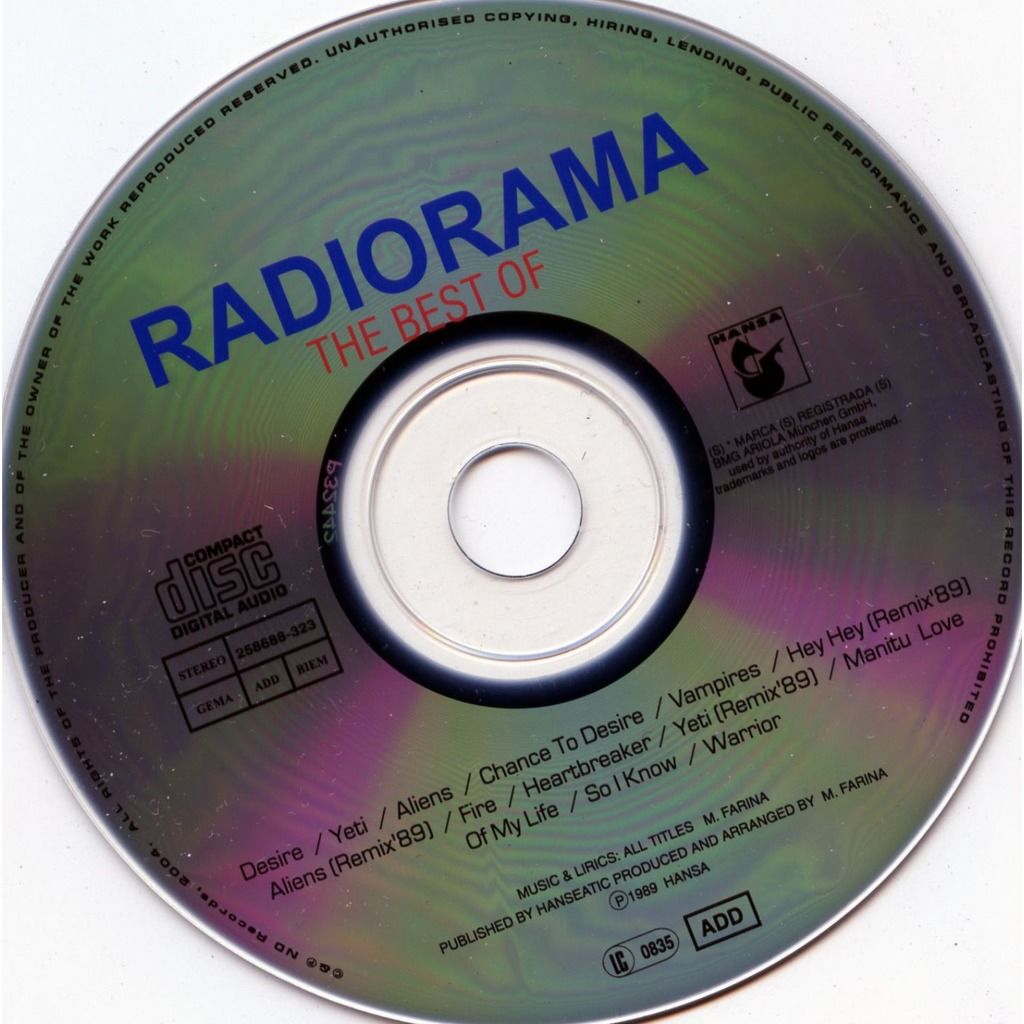 The best of 2004 cd by Radiorama, CD with forvater - Ref:119690221