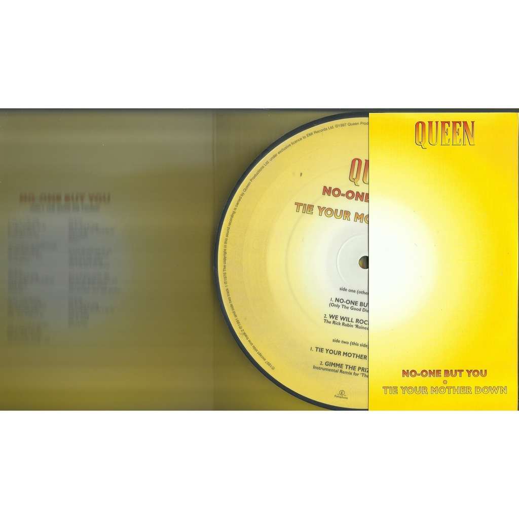  no-one but you picturedisc 