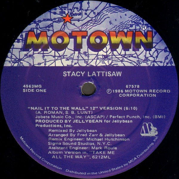  Stacy Lattisaw  -  nail it to the wall - special 12' version 